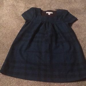 Burberry green& navy plaid dress
